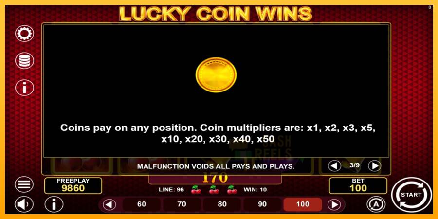 Lucky Coin Wins macchina da gioco per soldi, immagine 6