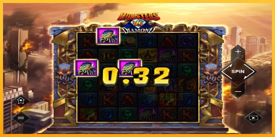 Monsters VS Diamond macchina da gioco per soldi, immagine 3