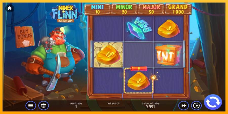 Miner Flinn macchina da gioco per soldi, immagine 4