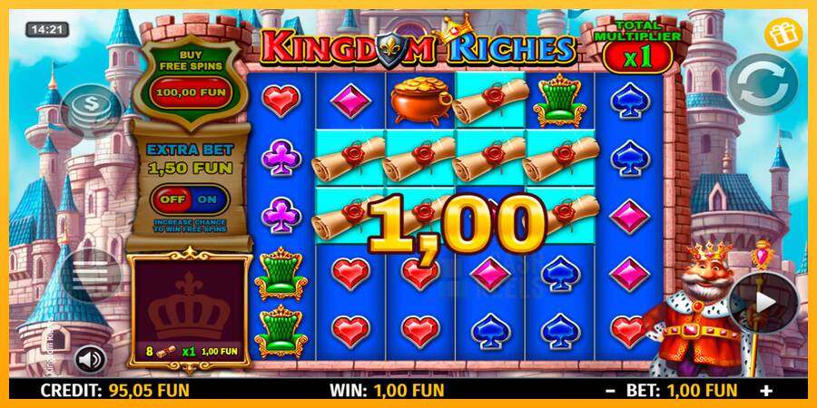 Kingdom Riches macchina da gioco per soldi, immagine 3