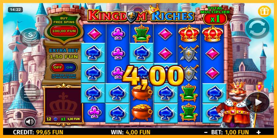 Kingdom Riches macchina da gioco per soldi, immagine 4