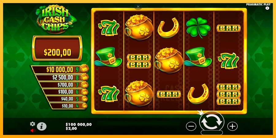 Irish Cash Chips macchina da gioco per soldi, immagine 1