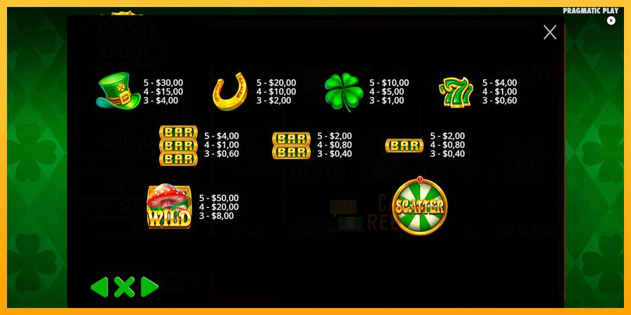 Irish Cash Chips macchina da gioco per soldi, immagine 7