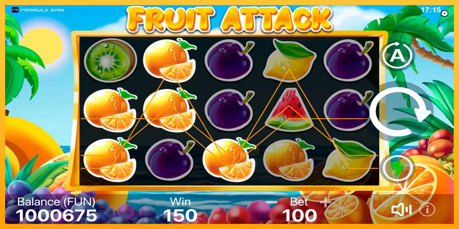 Fruit Attack macchina da gioco per soldi, immagine 2