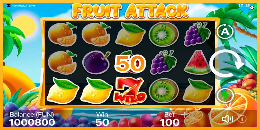 Fruit Attack macchina da gioco per soldi, immagine 4