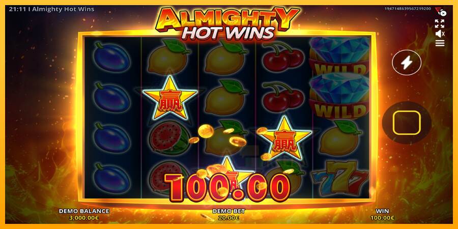 Almighty Hot Wins macchina da gioco per soldi, immagine 3