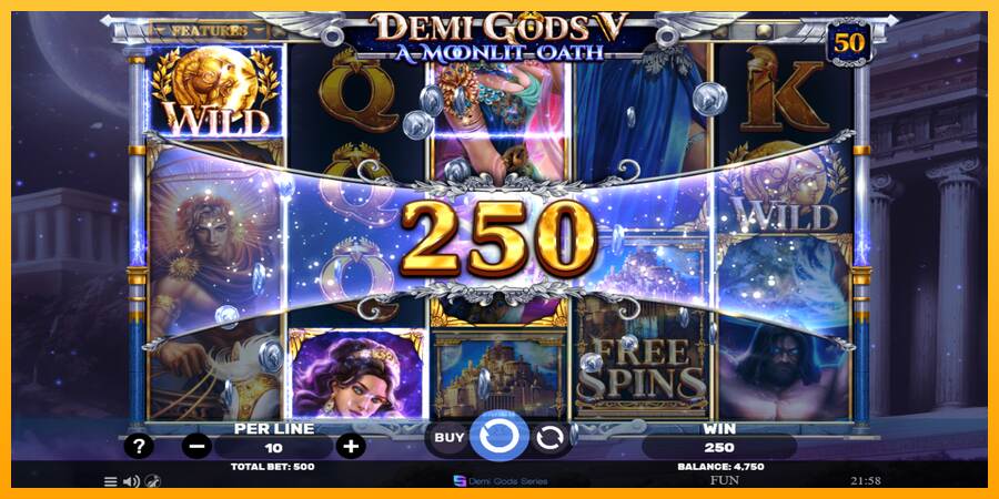 Demi Gods V – A Moonlit Oath macchina da gioco per soldi, immagine 3