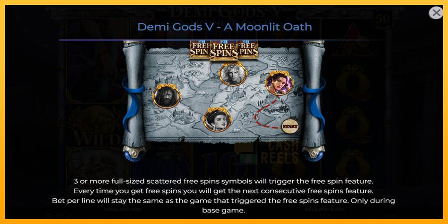 Demi Gods V – A Moonlit Oath macchina da gioco per soldi, immagine 5