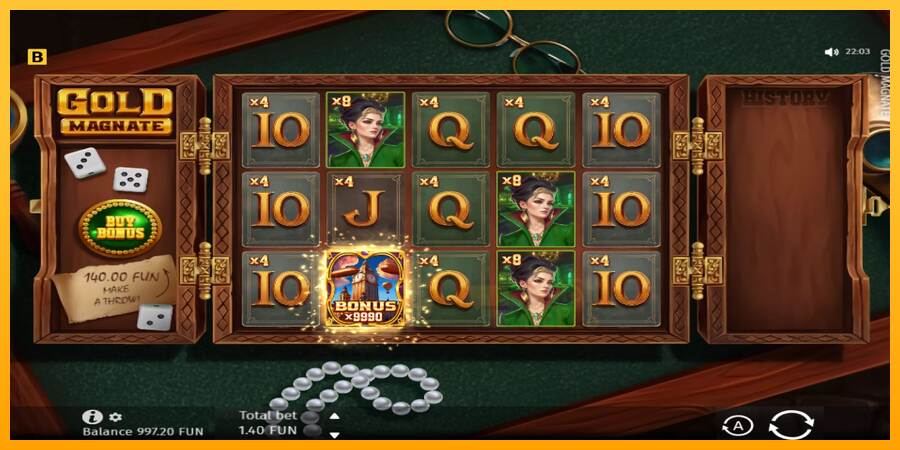 Gold Magnate macchina da gioco per soldi, immagine 2