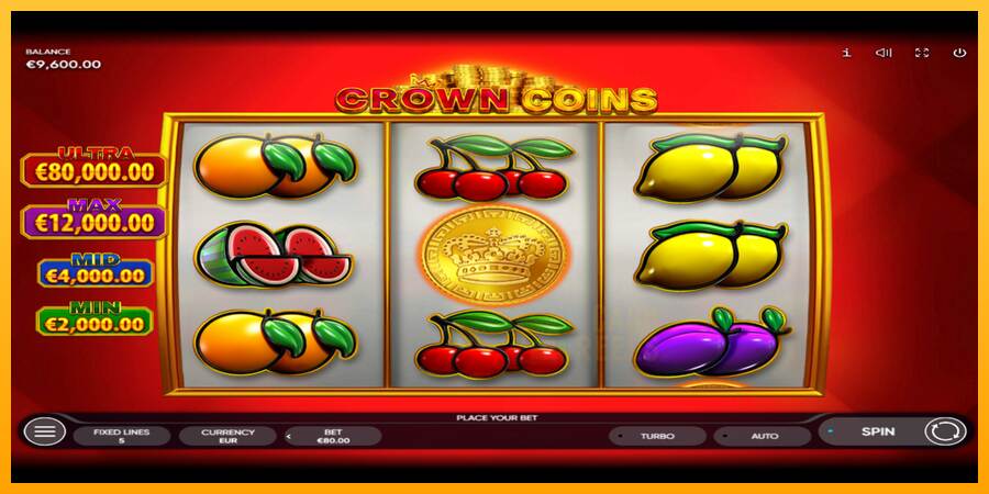 Crown Coins macchina da gioco per soldi, immagine 2