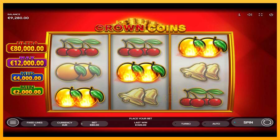 Crown Coins macchina da gioco per soldi, immagine 3