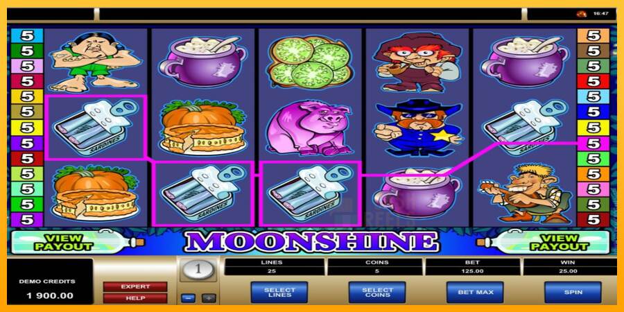 Moonshine macchina da gioco per soldi, immagine 3