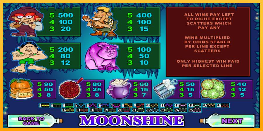 Moonshine macchina da gioco per soldi, immagine 5