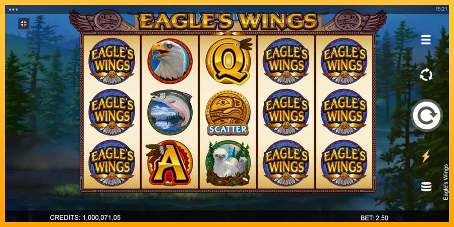 Eagles Wings macchina da gioco per soldi, immagine 1