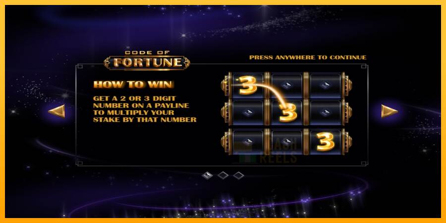 Code of Fortune macchina da gioco per soldi, immagine 1