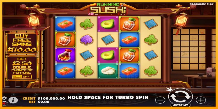 Running Sushi macchina da gioco per soldi, immagine 1