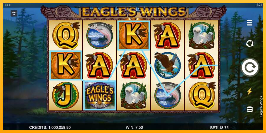 Eagles Wings macchina da gioco per soldi, immagine 2