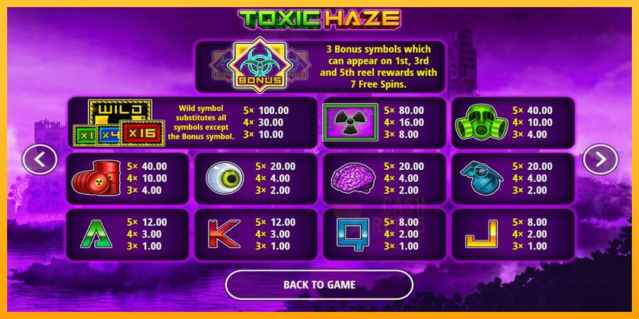 Toxic Haze macchina da gioco per soldi, immagine 5