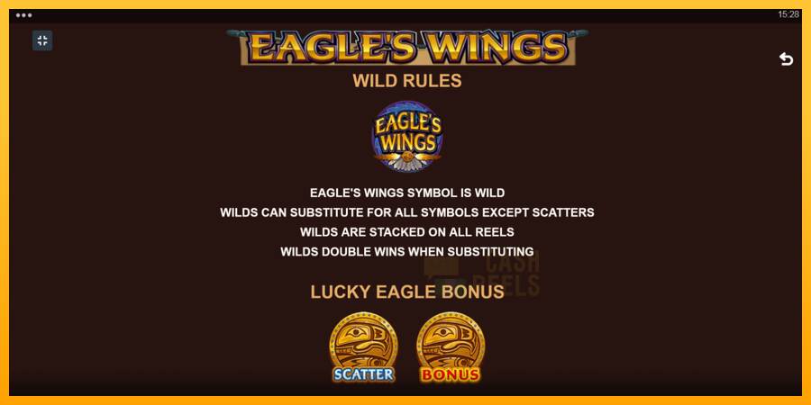 Eagles Wings macchina da gioco per soldi, immagine 5