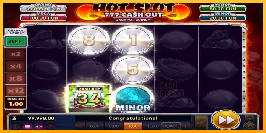 Hot Slot: 777 Cash Out Grand Platinum Edition macchina da gioco per soldi, immagine 2