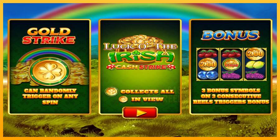 Luck O’ The Irish Cash Strike macchina da gioco per soldi, immagine 1