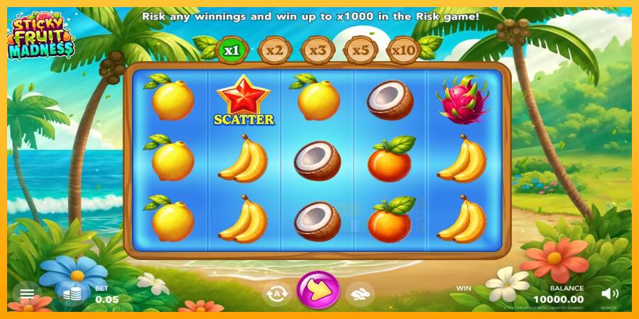 Sticky Fruit Madness macchina da gioco per soldi, immagine 1