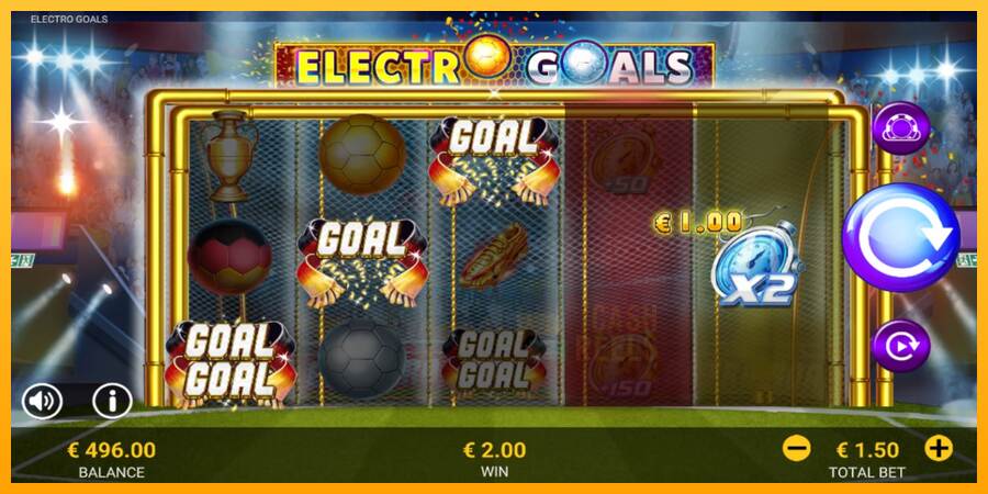 Electro Goals macchina da gioco per soldi, immagine 3