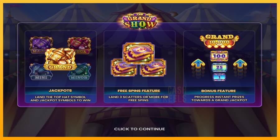 The Grand Show macchina da gioco per soldi, immagine 1