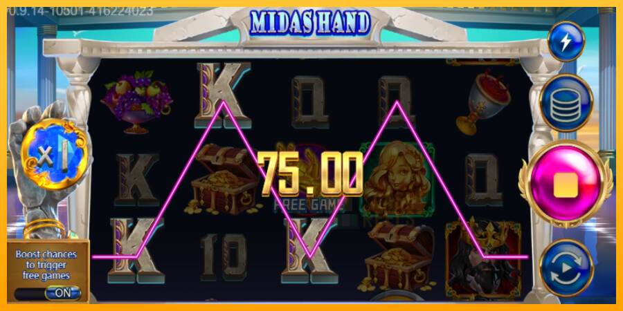 Midas Hand macchina da gioco per soldi, immagine 2