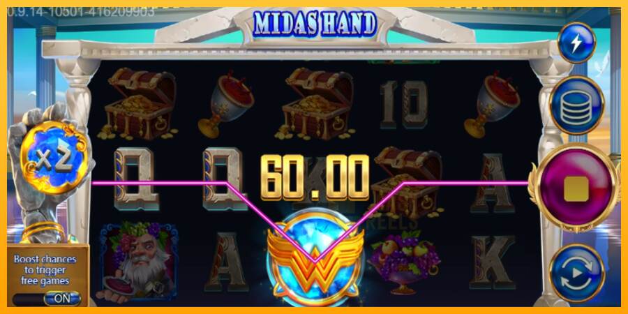 Midas Hand macchina da gioco per soldi, immagine 3