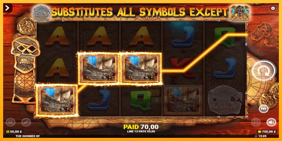 The Goonies Deluxe Rapid Fire Jackpots macchina da gioco per soldi, immagine 3