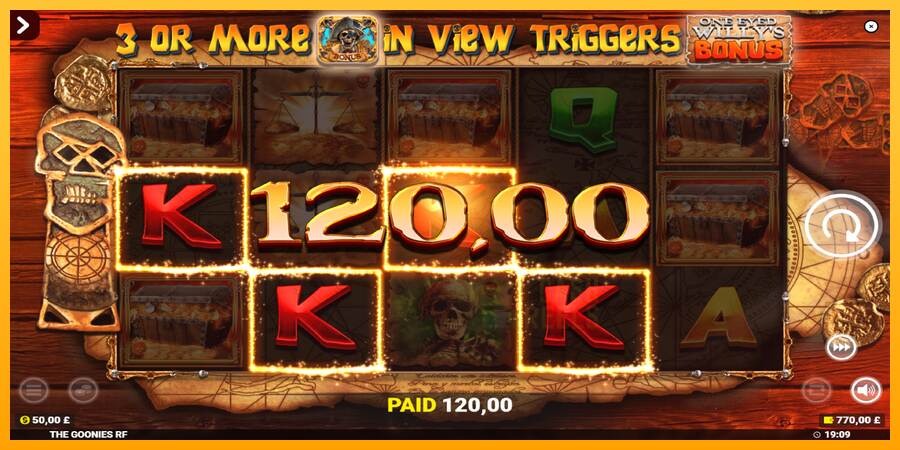 The Goonies Deluxe Rapid Fire Jackpots macchina da gioco per soldi, immagine 4