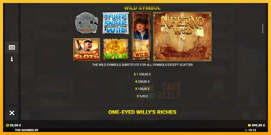 The Goonies Deluxe Rapid Fire Jackpots macchina da gioco per soldi, immagine 6