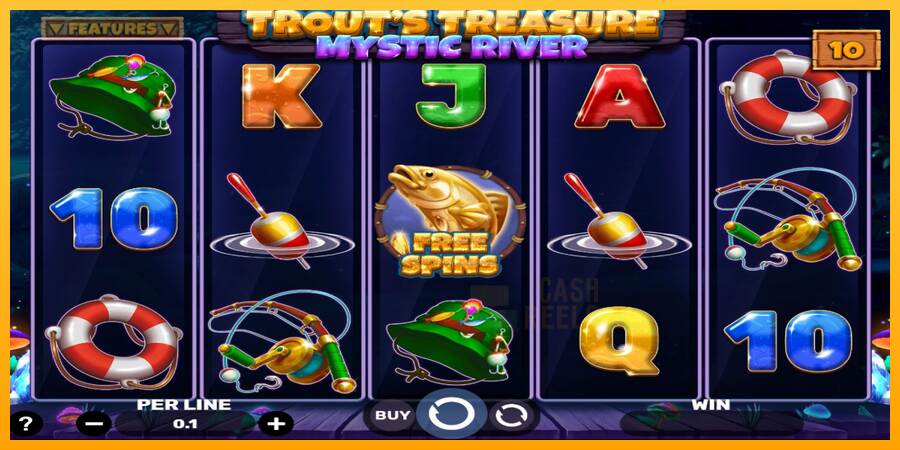 Trouts Treasure - Mystic River macchina da gioco per soldi, immagine 1