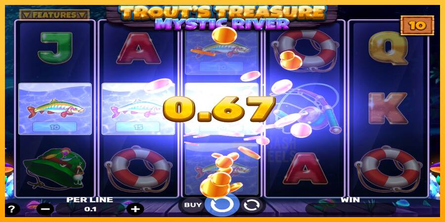 Trouts Treasure - Mystic River macchina da gioco per soldi, immagine 2