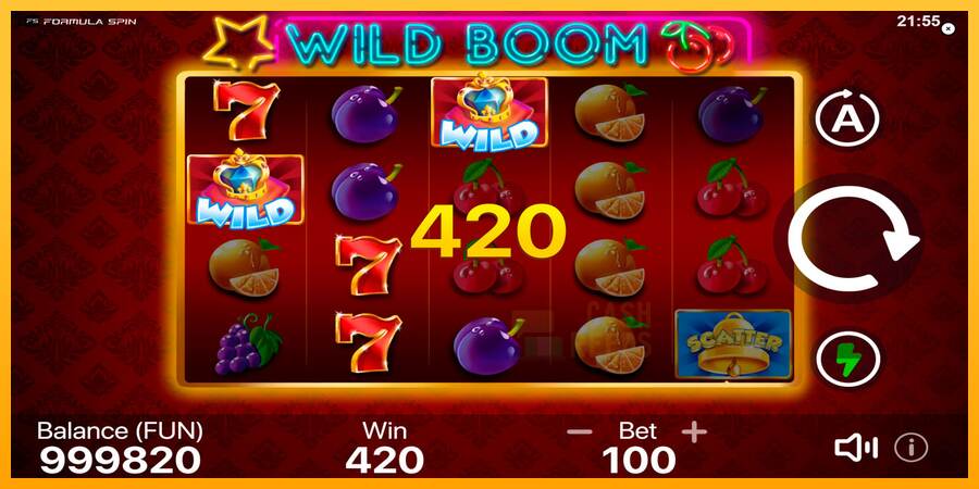 Wild Boom macchina da gioco per soldi, immagine 2