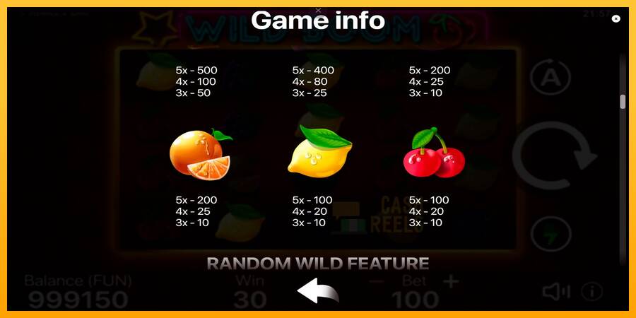 Wild Boom macchina da gioco per soldi, immagine 6