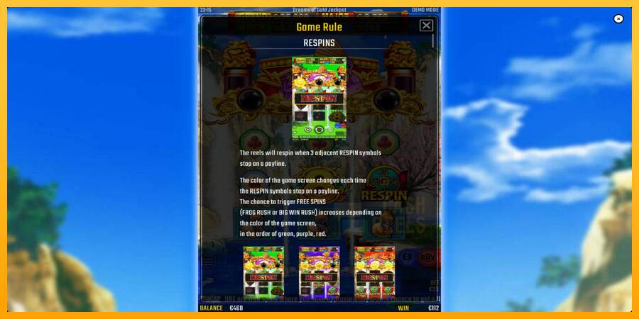 Dreams of Gold Jackpot macchina da gioco per soldi, immagine 5