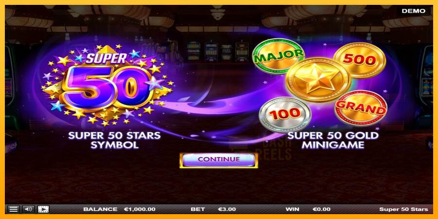 Super 50 Stars macchina da gioco per soldi, immagine 1