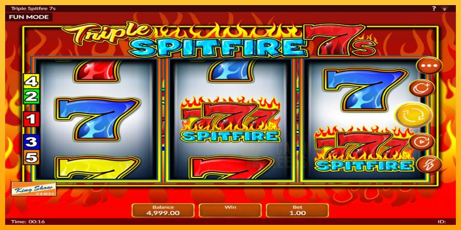 Triple 777 Spitfire macchina da gioco per soldi, immagine 2