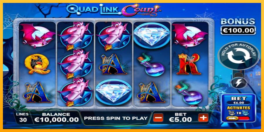 Quad Link: Count macchina da gioco per soldi, immagine 1