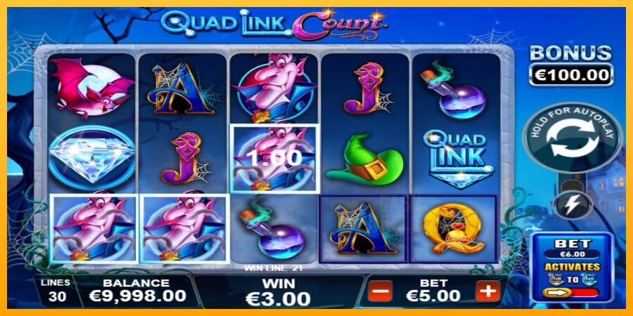 Quad Link: Count macchina da gioco per soldi, immagine 2