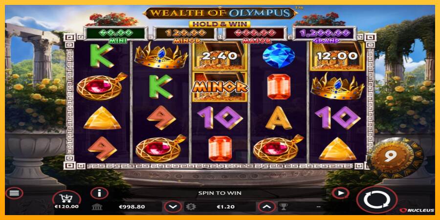 Wealth of Olympus macchina da gioco per soldi, immagine 1