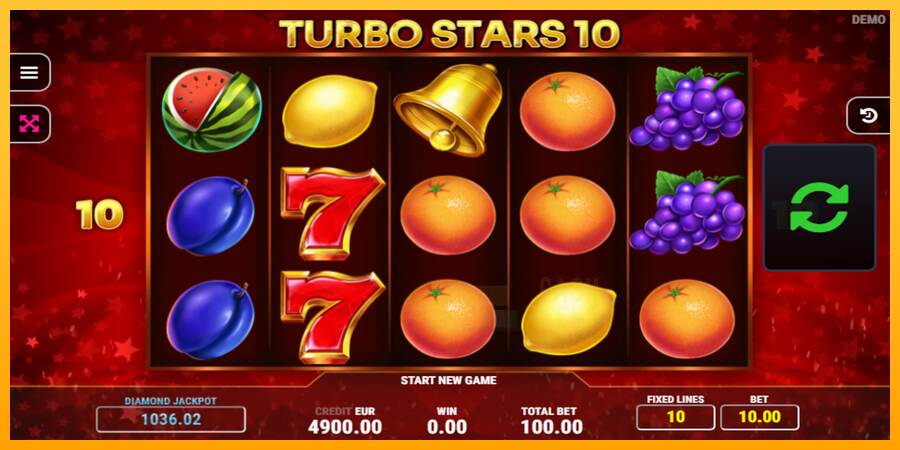 Turbo Stars 10 macchina da gioco per soldi, immagine 2