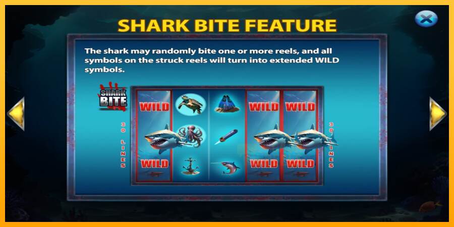 Shark Bite macchina da gioco per soldi, immagine 5