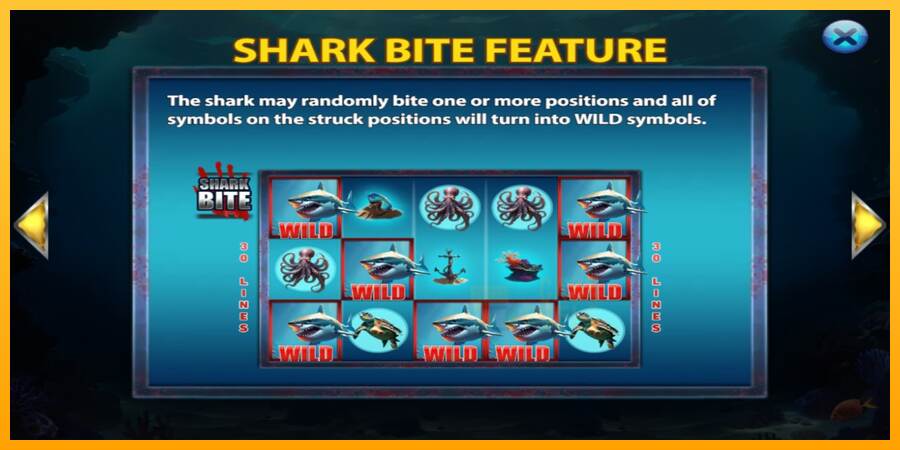 Shark Bite macchina da gioco per soldi, immagine 6