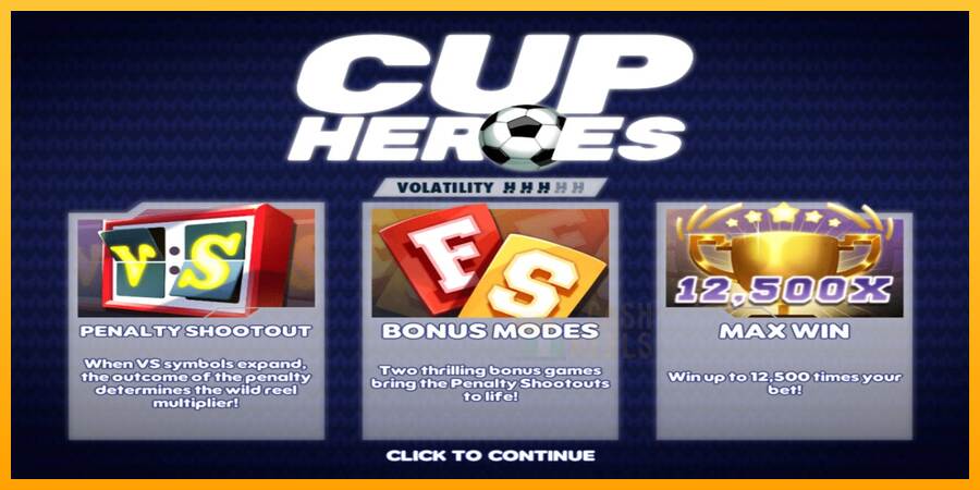 Cup Heroes macchina da gioco per soldi, immagine 1