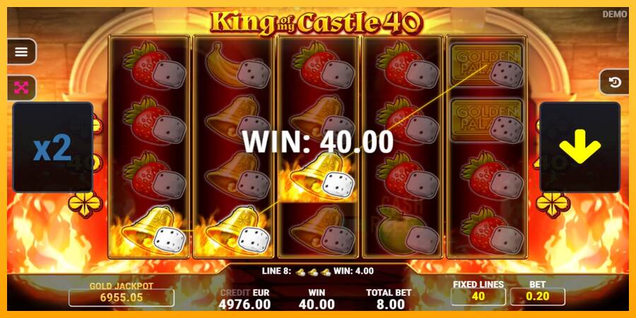 King of My Castle 40 macchina da gioco per soldi, immagine 3