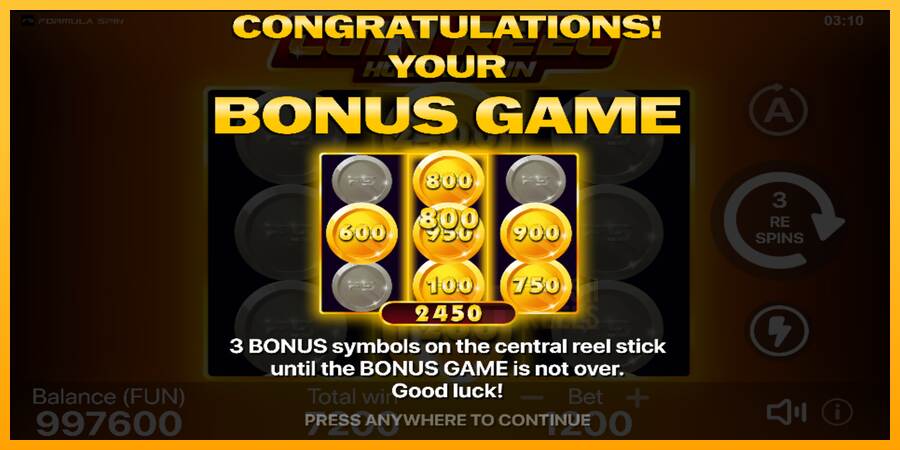 Coin Reel: Hold to Win macchina da gioco per soldi, immagine 2