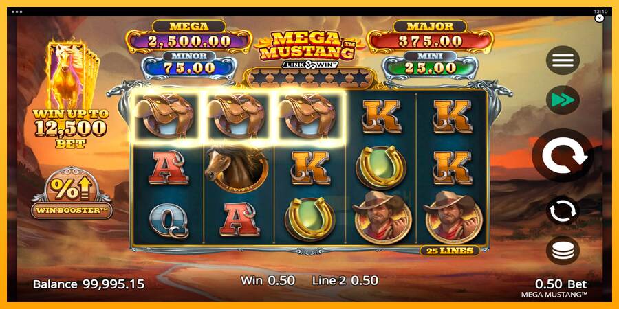 Mega Mustang macchina da gioco per soldi, immagine 3